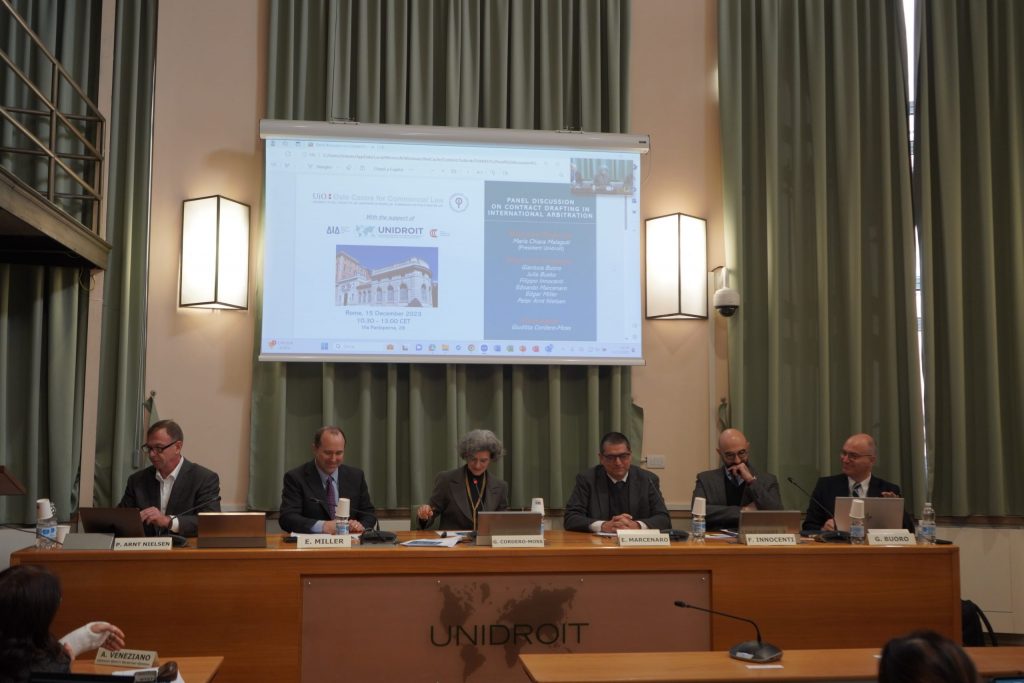 UNIDROIT hosts Panel Discussion on Contract Drafting in International ...